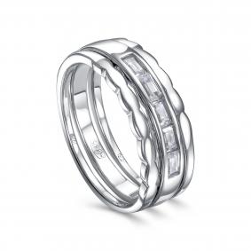 Серебряное кольцо KABAROVSKY K1-9216-7900 с фианитом K1-9216-7900 фото