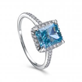 Серебряное кольцо KABAROVSKY K1-9239-41100 с фианитом K1-9239-41100 фото