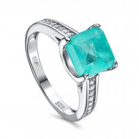 Серебряное кольцо KABAROVSKY K1-9248-63000 с фианитом и алпанитом K1-9248-63000 фото