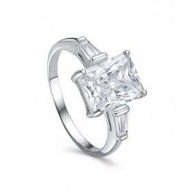 Серебряное кольцо KABAROVSKY K1-9250-7900 с фианитом K1-9250-7900 фото