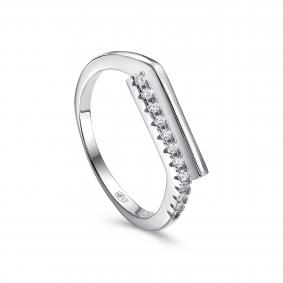 Серебряное кольцо KABAROVSKY K1-9269-7900 с фианитом K1-9269-7900 фото