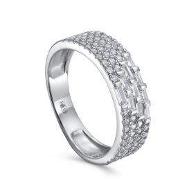 Серебряное кольцо KABAROVSKY K1-9273-7900 с фианитом K1-9273-7900 фото