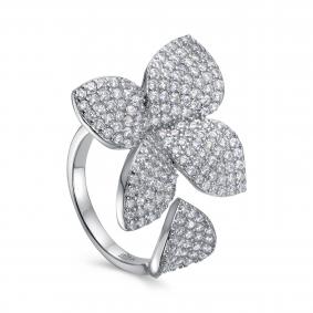 Серебряное кольцо KABAROVSKY K1-9276-7900 с фианитом K1-9276-7900 фото