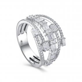 Серебряное кольцо KABAROVSKY K1-9280-7900 с фианитом K1-9280-7900 фото