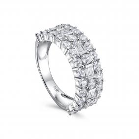 Серебряное кольцо KABAROVSKY K1-9295-7900 с фианитом K1-9295-7900 фото