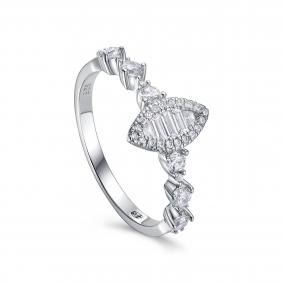 Серебряное кольцо KABAROVSKY K1-9300-7900 с фианитом K1-9300-7900 фото