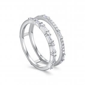 Серебряное кольцо KABAROVSKY K1-9312-7900 с фианитом K1-9312-7900 фото