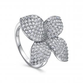 Серебряное кольцо KABAROVSKY K1-9317-7900 с фианитом K1-9317-7900 фото