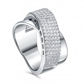Серебряное кольцо KABAROVSKY K1-9330-7900 с фианитом K1-9330-7900 фото
