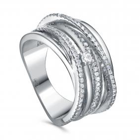 Серебряное кольцо KABAROVSKY K1-9341-7900 с фианитом K1-9341-7900 фото