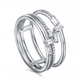 Серебряное кольцо KABAROVSKY K1-9344-7900 с фианитом K1-9344-7900 фото