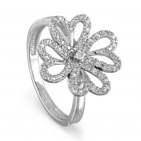 Серебряное кольцо KABAROVSKY K11-095-8100 с Swarovski K11-095-8100 фото