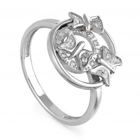 Серебряное кольцо KABAROVSKY K11-096-8100 с Swarovski K11-096-8100 фото