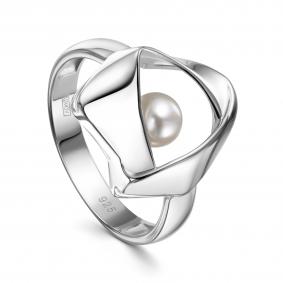 Серебряное кольцо KABAROVSKY K11-1012-1500 с жемчугом K11-1012-1500 фото
