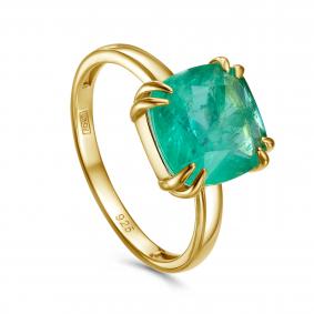 Кольцо из лимонного серебра KABAROVSKY K11-1021-63087 с алпанитом K11-1021-63087 фото