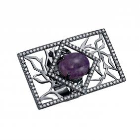 Серебряное кольцо KABAROVSKY K11-1064-12989 с фианитом и опалом K11-1064-12989 фото