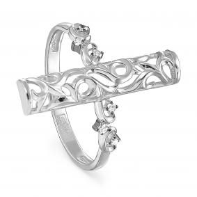 Кольцо из белого золота KABAROVSKY K11-11091-1000 с бриллиантом K11-11091-1000 фото