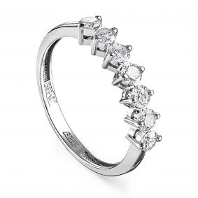 Кольцо из белого золота KABAROVSKY K11-11212-1000 с бриллиантом K11-11212-1000 фото