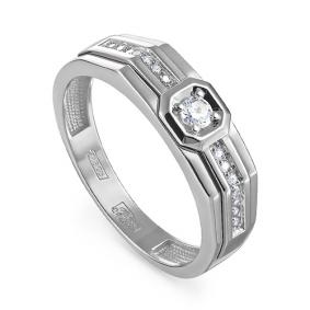Кольцо из белого золота KABAROVSKY K11-11295-1000 с бриллиантом K11-11295-1000 фото