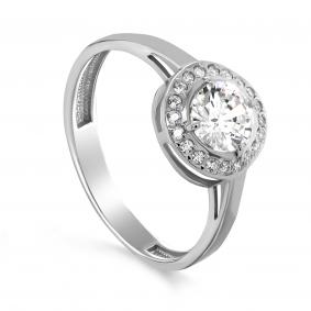 Серебряное кольцо KABAROVSKY K11-252-7900 с фианитом K11-252-7900 фото