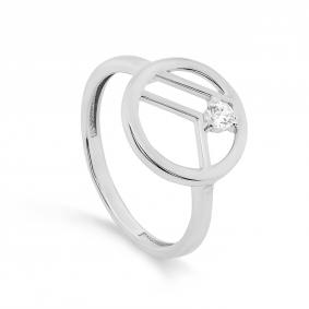 Серебряное кольцо KABAROVSKY K11-360-7900 с фианитом K11-360-7900 фото