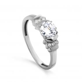 Серебряное кольцо KABAROVSKY K11-398-7900 с фианитом K11-398-7900 фото