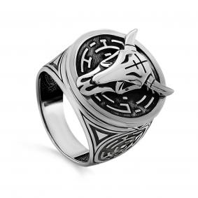 Серебряное кольцо KABAROVSKY K11-449-0089 с керамикой K11-449-0089 фото