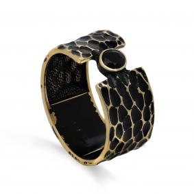 Кольцо из золочёного серебра KABAROVSKY K11-459-9689 с керамикой и шпинелью K11-459-9689 фото