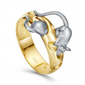 Кольцо из золочёного серебра KABAROVSKY K11-487-0087 K11-487-0087 фото