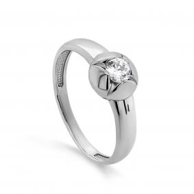 Серебряное кольцо KABAROVSKY K11-489-7900 с фианитом K11-489-7900 фото