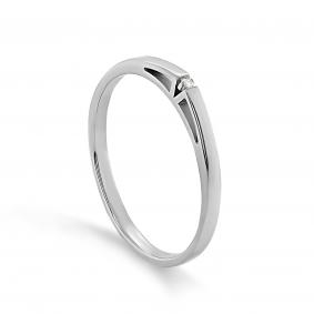 Серебряное кольцо KABAROVSKY K11-523-1000 с бриллиантом K11-523-1000 фото