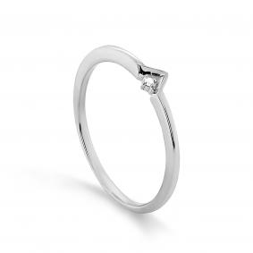 Серебряное кольцо KABAROVSKY K11-526-1000 с бриллиантом K11-526-1000 фото