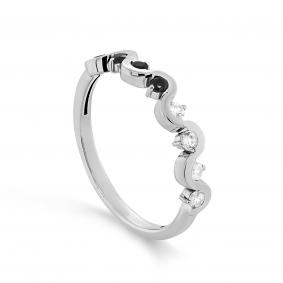 Серебряное кольцо KABAROVSKY K11-540-0100 с фианитом K11-540-0100 фото