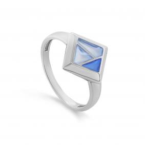 Серебряное кольцо KABAROVSKY с витражной эмалью K11-600-0007 K11-600-0007 фото
