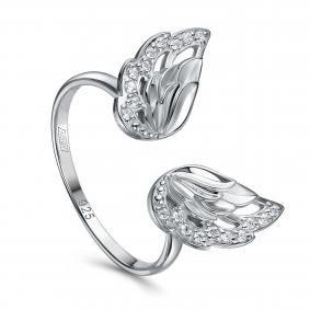 Серебряное кольцо KABAROVSKY K11-683-7900 с фианитом K11-683-7900 фото