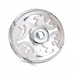 Серебряное кольцо KABAROVSKY K11-7030-6200 с ониксом и перламутром K11-7030-6200 фото