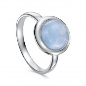 Серебряное кольцо KABAROVSKY K11-7038-10300 с аквамарином K11-7038-10300 фото