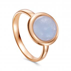 Кольцо из золочёного серебра KABAROVSKY K11-7038-10387 с аквамарином K11-7038-10387 фото