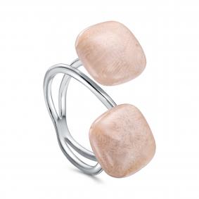 Серебряное кольцо KABAROVSKY K11-7039-3200 с кораллом K11-7039-3200 фото