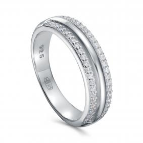Серебряное кольцо KABAROVSKY K11-7053-7900 с фианитом K11-7053-7900 фото