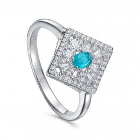 Серебряное кольцо KABAROVSKY K11-7054-43000 с фианитом K11-7054-43000 фото