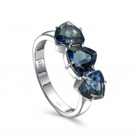 Серебряное кольцо KABAROVSKY K11-854-2300 с Лондон топазом K11-854-2300 фото