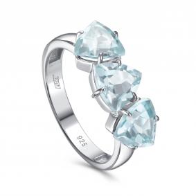 Серебряное кольцо KABAROVSKY K11-854-7800 с топазом K11-854-7800 фото