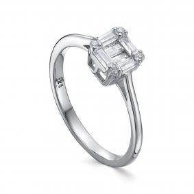 Серебряное кольцо KABAROVSKY K11-9022-7900 с фианитом K11-9022-7900 фото