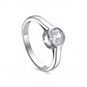Серебряное кольцо KABAROVSKY K11-9036-7900 с фианитом K11-9036-7900 фото