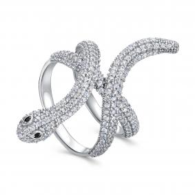 Серебряное кольцо Символ года KABAROVSKY с фианитом K11-9037-7900 K11-9037-7900 фото