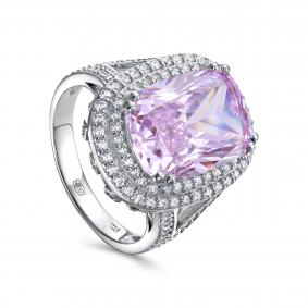 Серебряное кольцо KABAROVSKY K11-9043-41700 с фианитом и алпанитом K11-9043-41700 фото