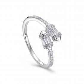 Серебряное кольцо KABAROVSKY K11-9103-7900 с фианитом K11-9103-7900 фото