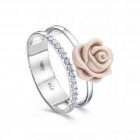 Серебряное кольцо KABAROVSKY K11-920-12200 с фианитом K11-920-12200 фото