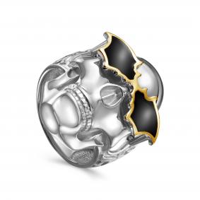 Серебряное кольцо KABAROVSKY K11-929-0002 с эмалью K11-929-0002 фото